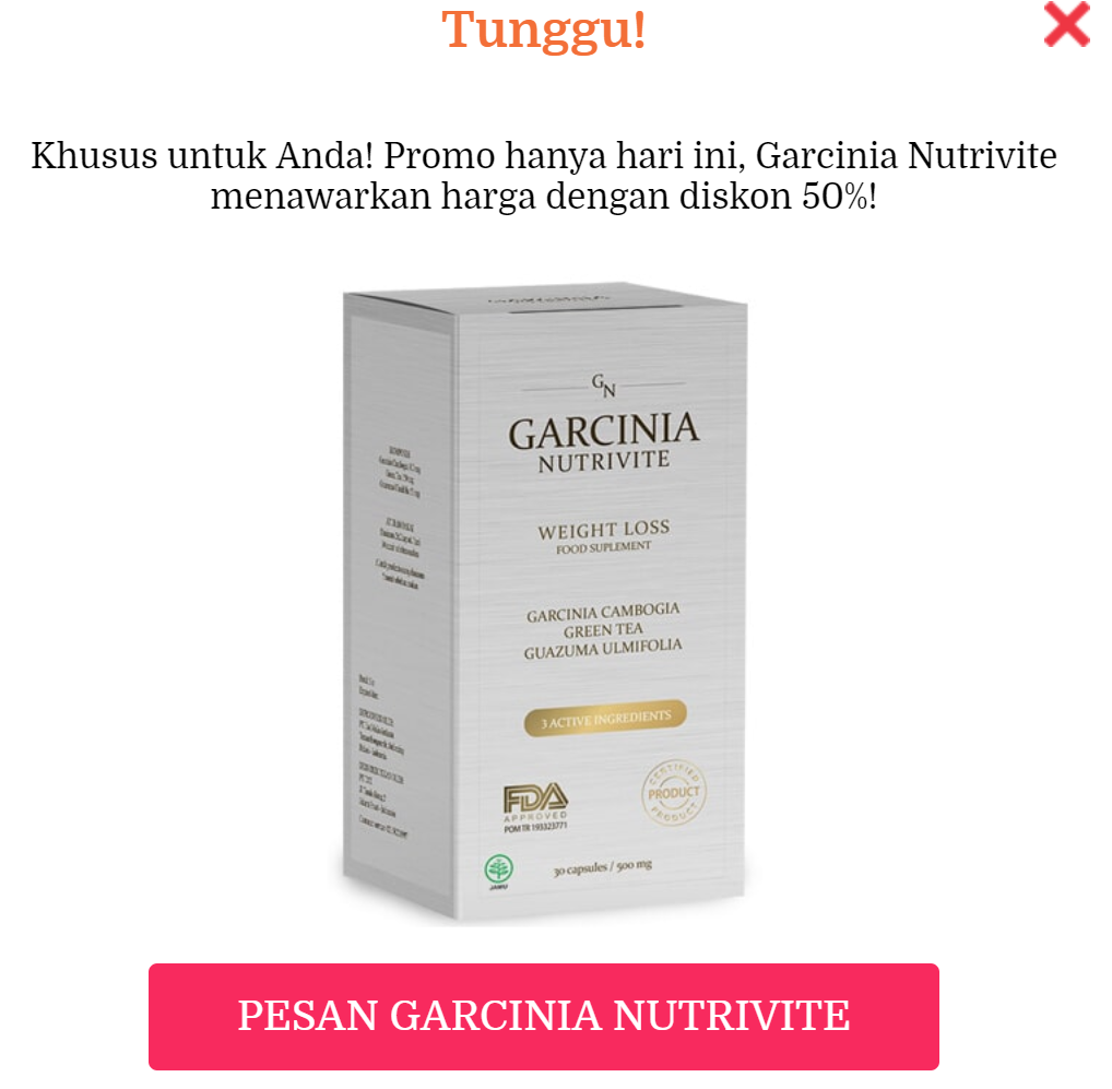 Buy Garcinia Nutrivite